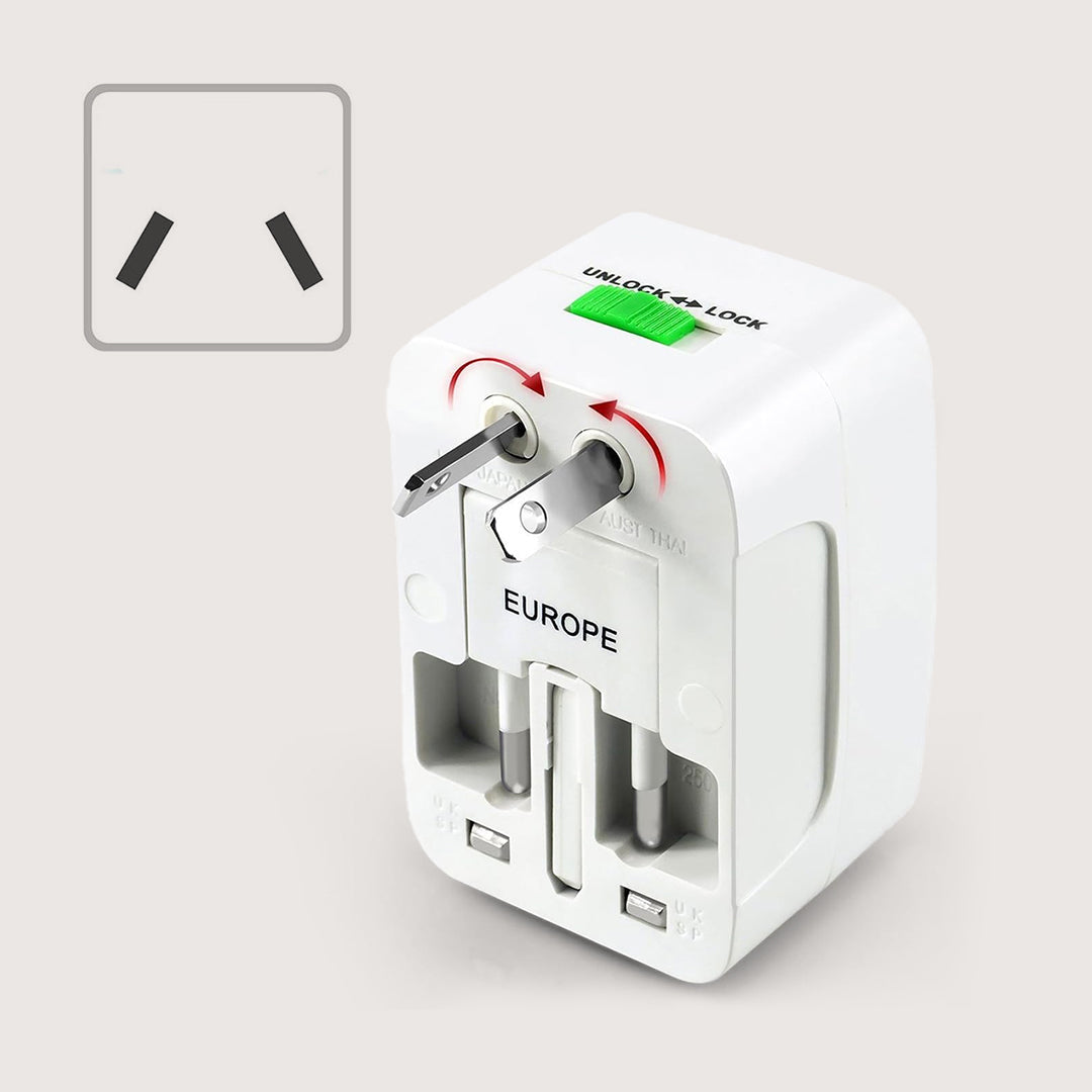 Viscoshy Reiseadapter kompaktes Design — Leicht und handlich
