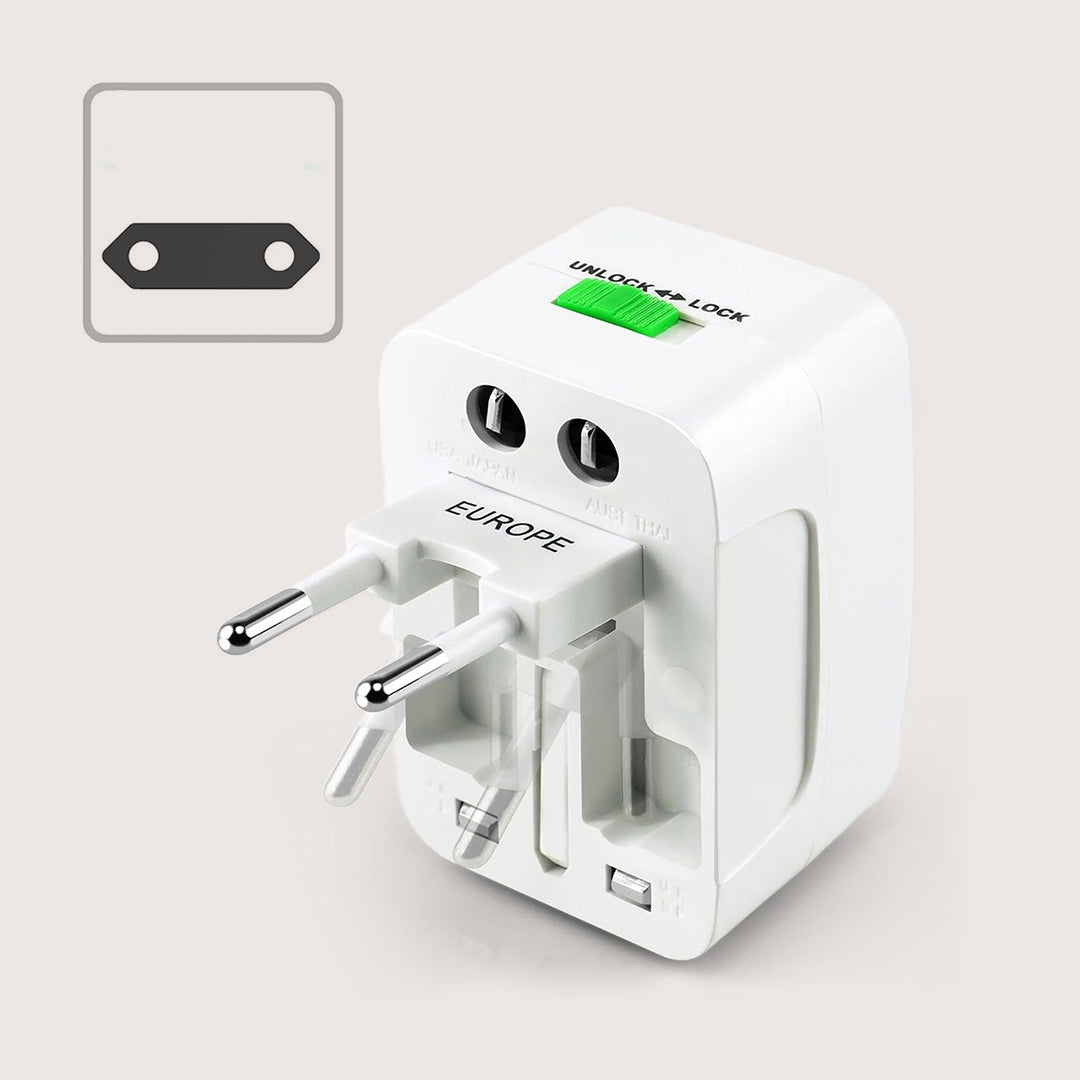 Viscoshy Reiseadapter USB-Ports — Mehrere Geräte gleichzeitig laden