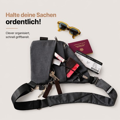 Viscoshy Reisetasche RFID-Fach Detail — Kartenabschirmung