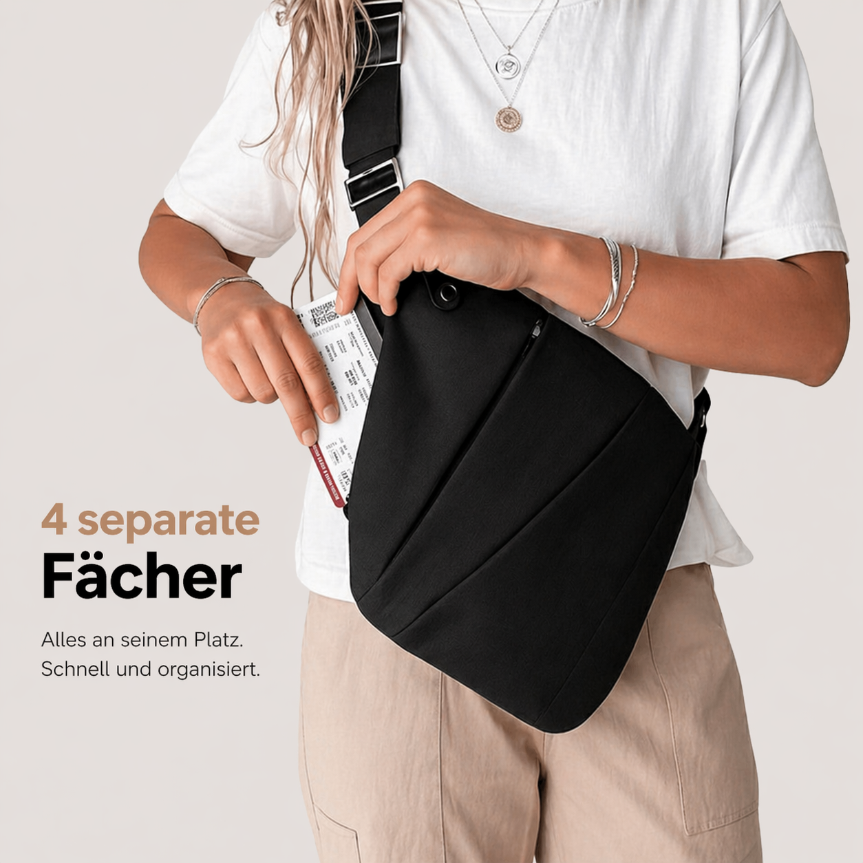 Viscoshy Reisetasche in Anthrazit — Farbvariante